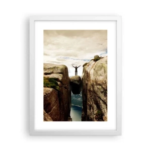 Poszter fekete keretben - Hogy vagyok ?! - 30x40 cm