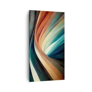 Vászonkép - Színekből szőtt - 55x100 cm