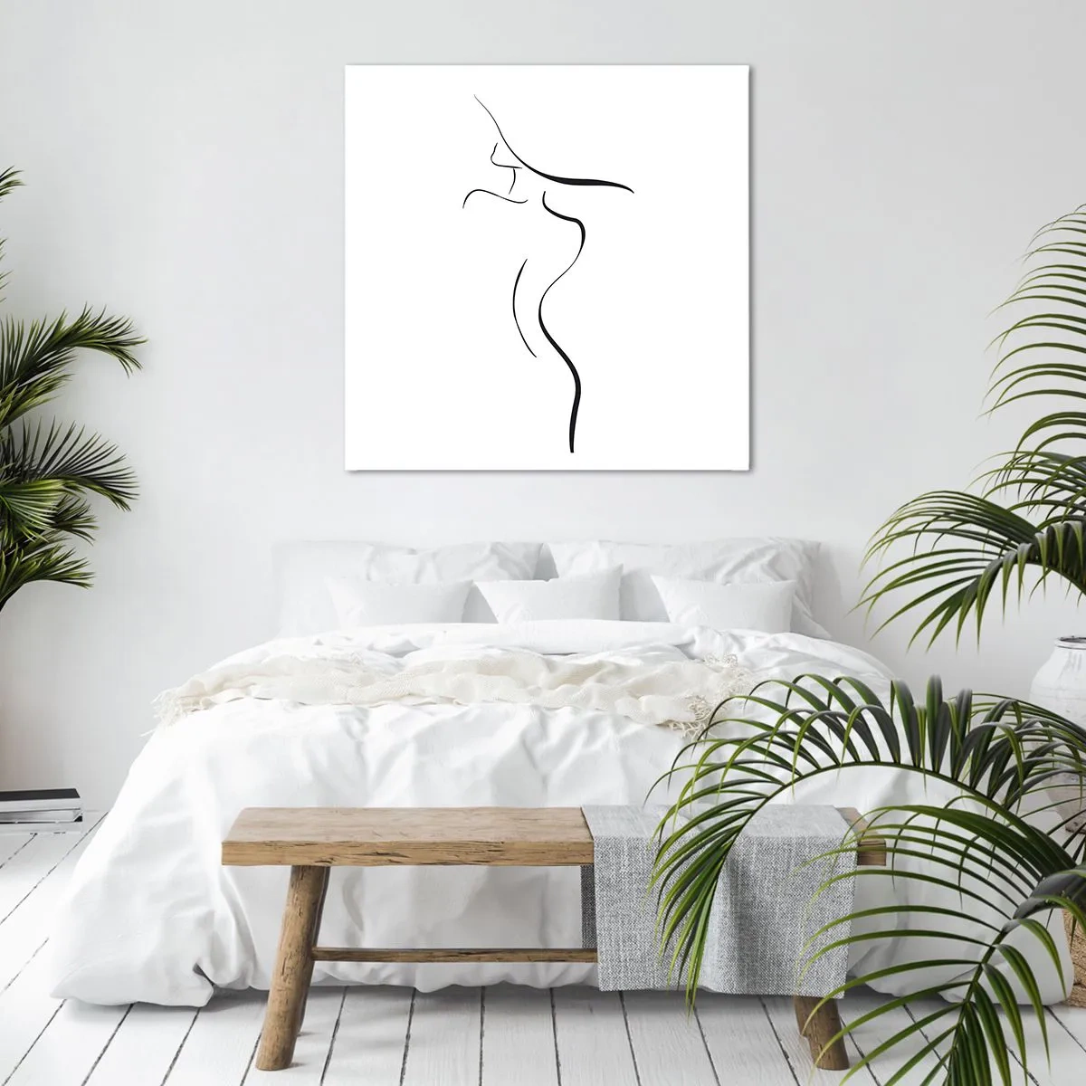 Vászonkép - Megfoghatatlan, mint egy hullám - 60x60 cm