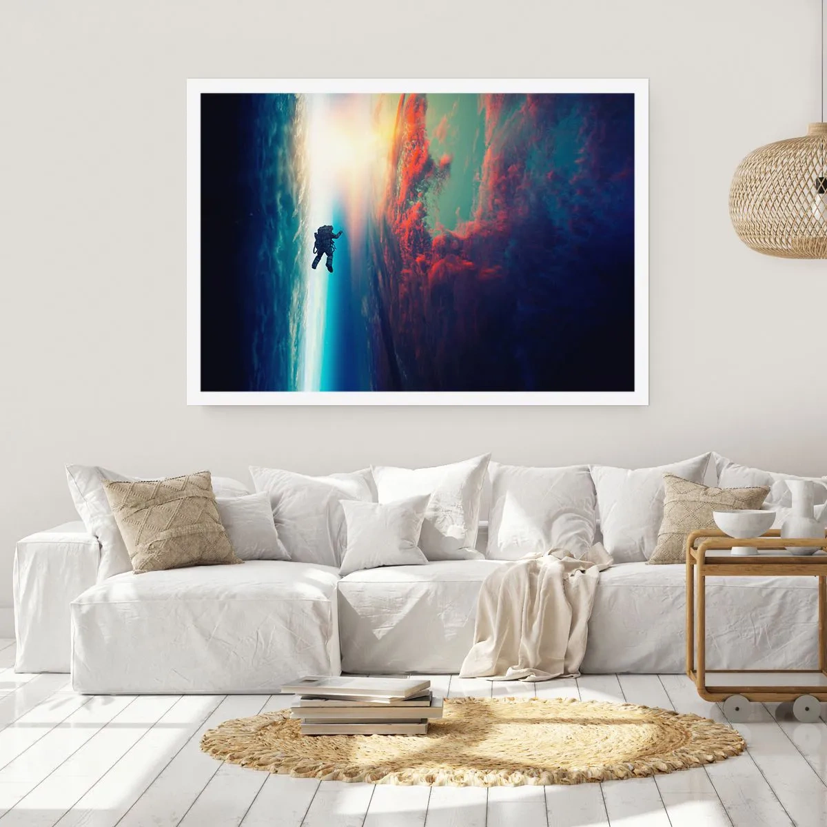Poszter - Szembenézés az univerzummal - 70x50 cm
