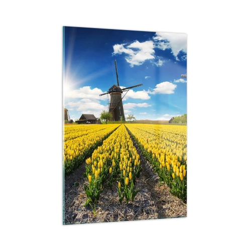 Üveg kép - Nem is lehetne hollandabb - 50x70 cm