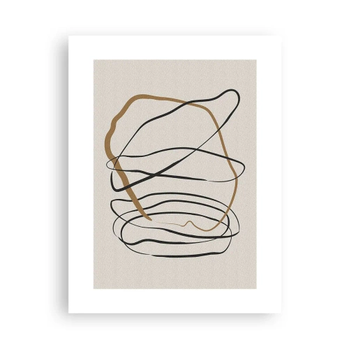 Poszter - Kompozíció - birtokló tánc - 30x40 cm