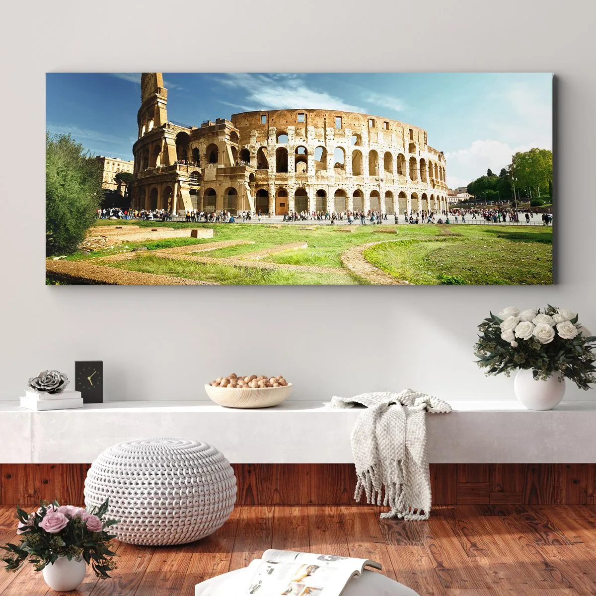 Vászonkép - Még mindig halljuk a pisztoly csörömpölését - 120x50 cm