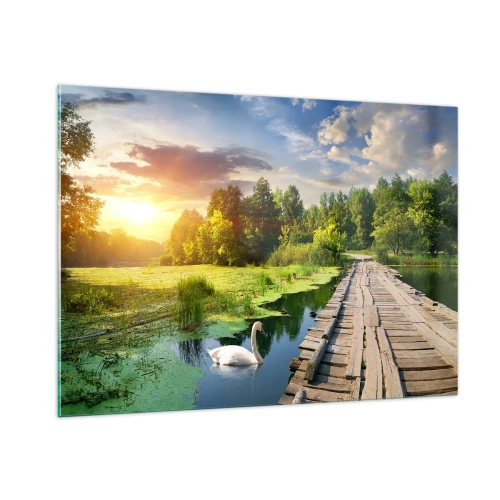 Üveg kép - Nyár, mindenhol nyár - 100x70 cm