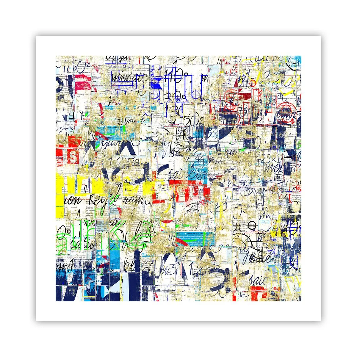 Poszter - Egyszerűen tetszik a szemnek - 50x50 cm