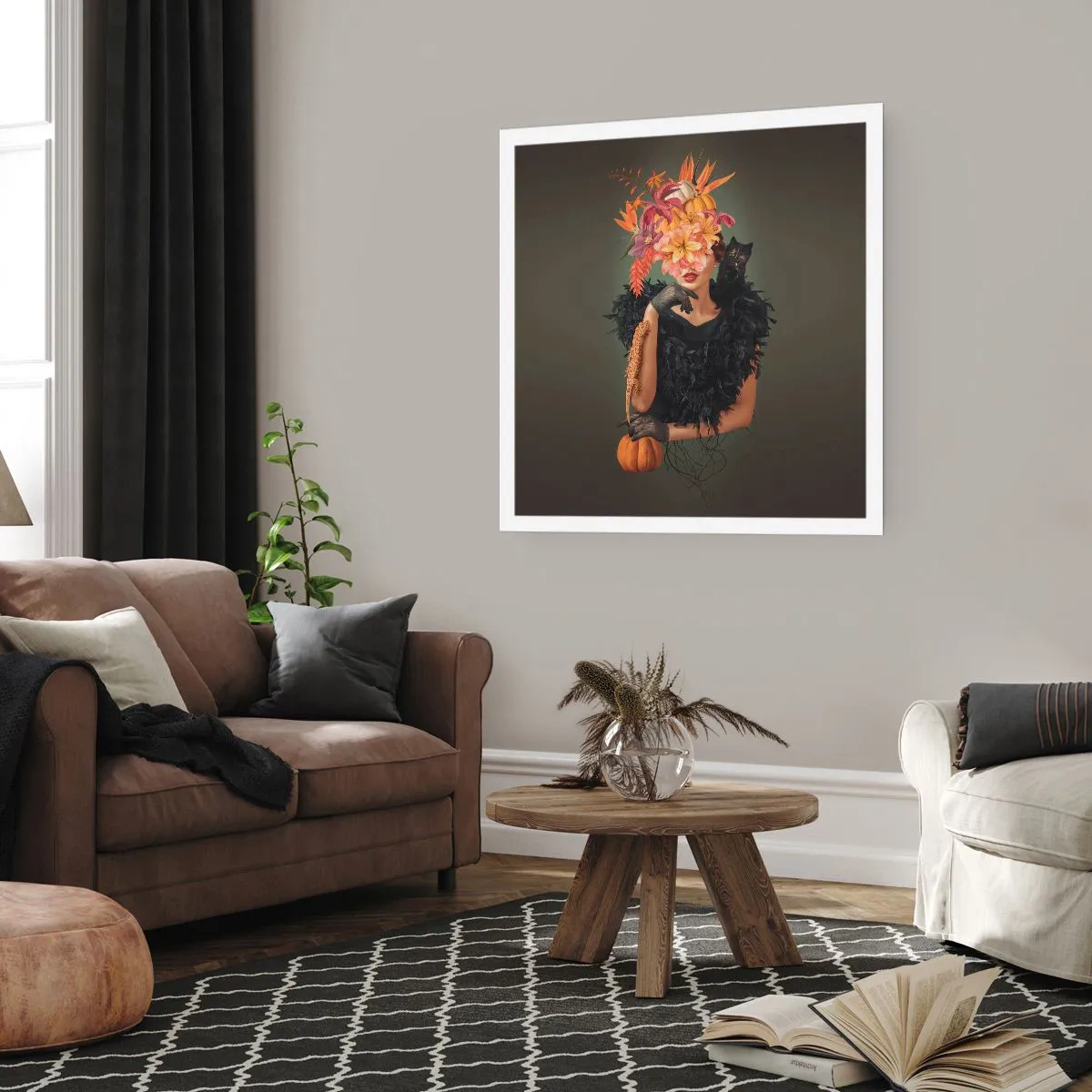 Poszter - Egy boszorkány mágiája - 60x60 cm