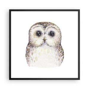 Poszter fehér keretben - Nézz a szemembe - 60x60 cm