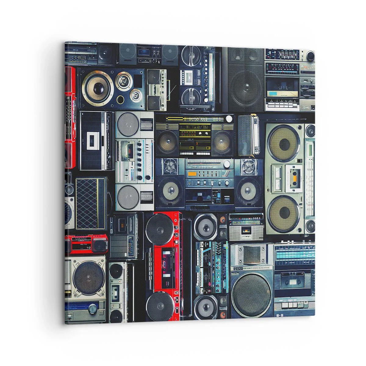 Vászonkép - A 80-as évek nosztalgiája - 50x50 cm