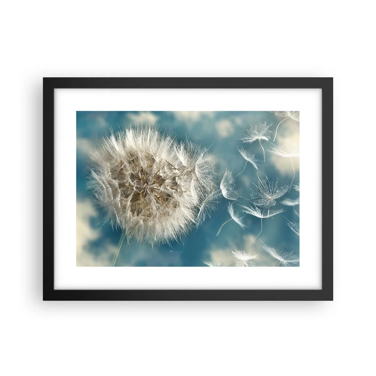 Poszter fehér keretben - Angyal lehelete - 40x30 cm