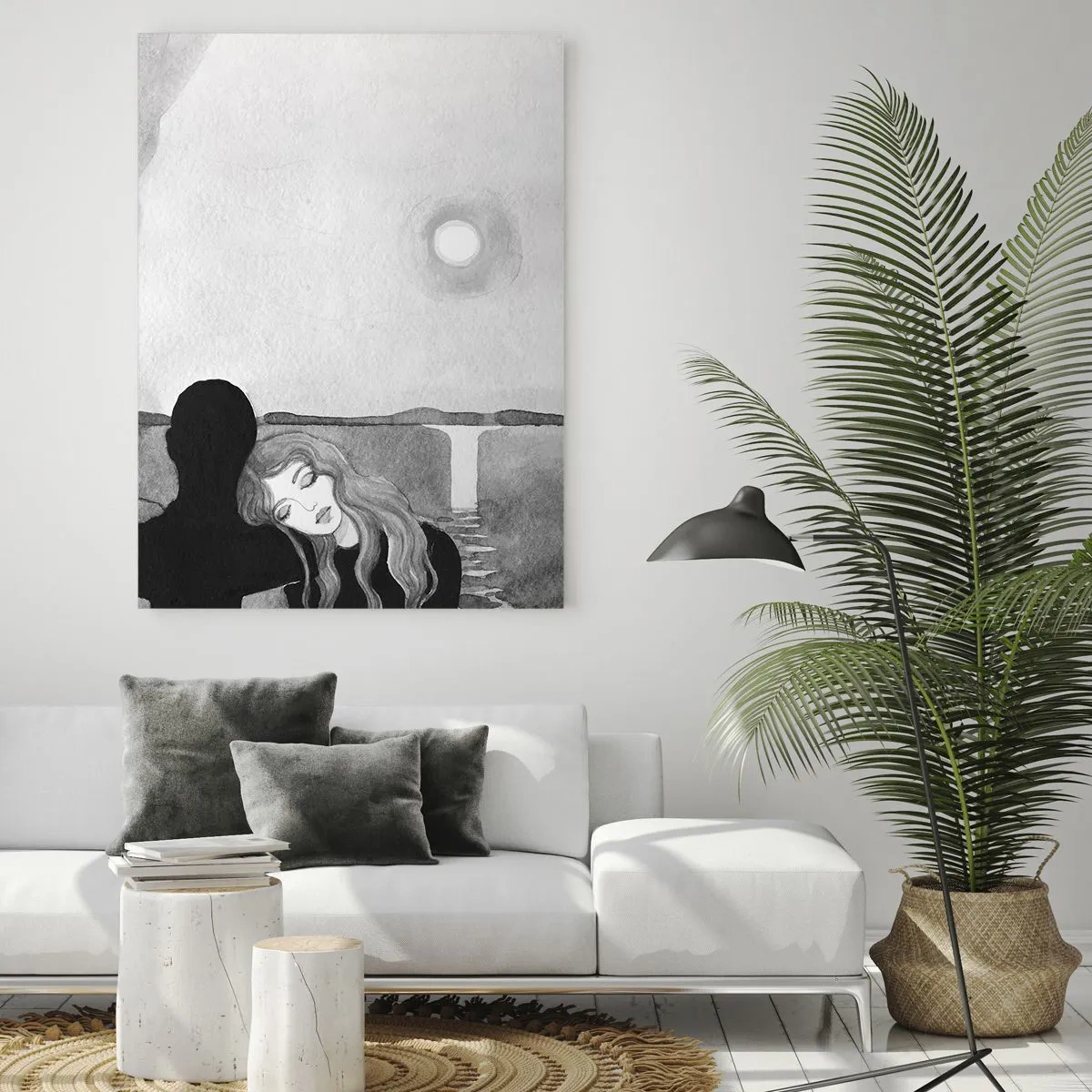 Üveg kép - Mindig titok - 50x70 cm