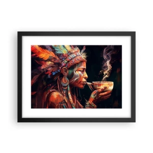 Poszter fehér keretben - Egy varázslatos rituálé - 40x30 cm