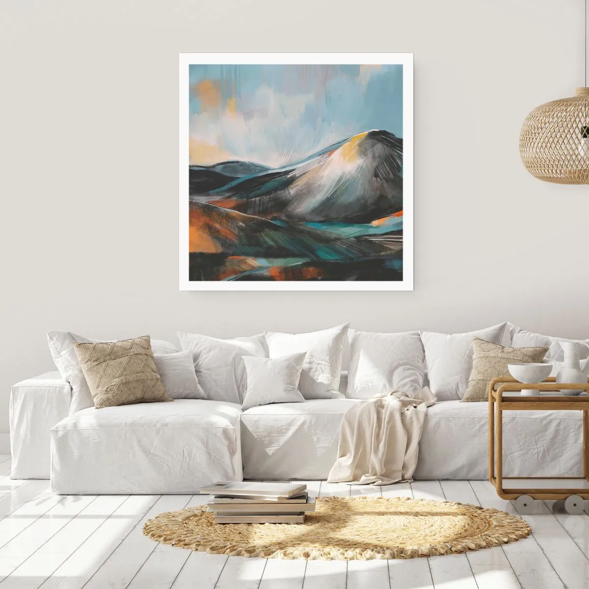 Poszter - Nyers és gyönyörű - 30x30 cm