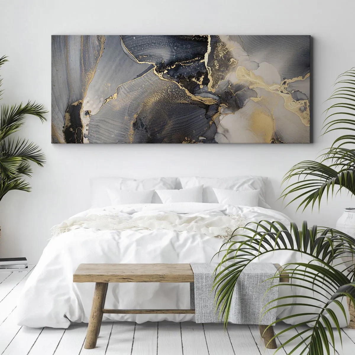 Vászonkép - Egy kő élete - 100x40 cm
