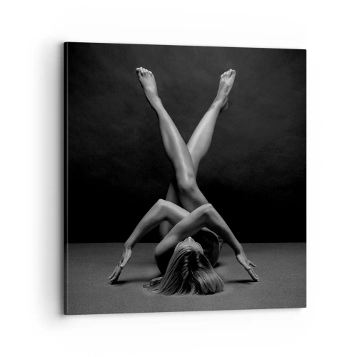 Vászonkép - A meztelenség geometriája - 70x70 cm