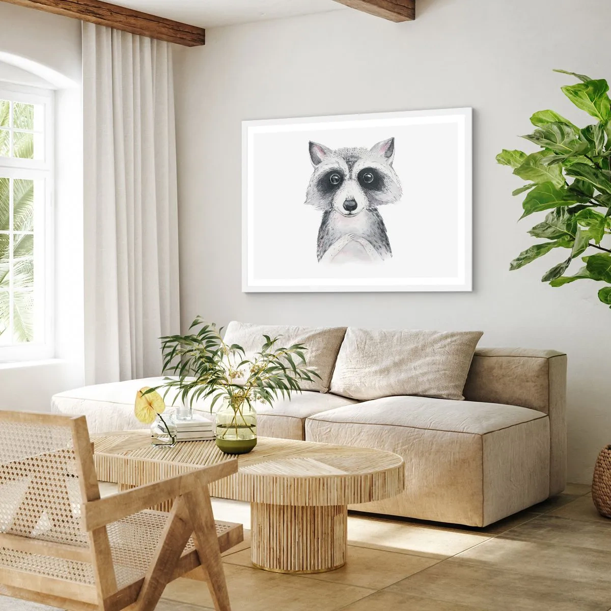 Poszter fekete keretben - Egy pillanat meghatottságra - 70x50 cm