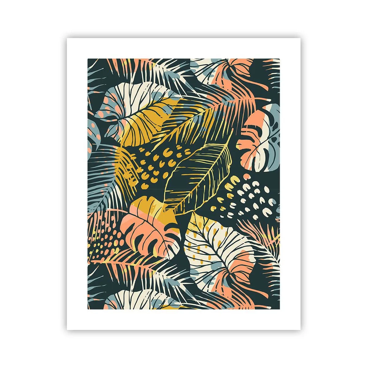 Poszter - Leveles fantázia - 40x50 cm