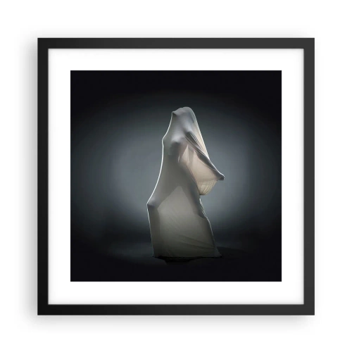 Poszter fehér keretben - Rejtett vágyak - 40x40 cm