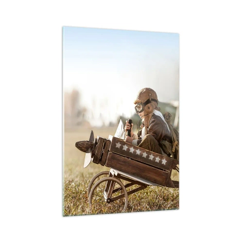 Üveg kép - Indulás egy álom felé - 70x100 cm