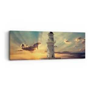 Vászonkép - Fény - Jóság - Szépség - 90x30 cm