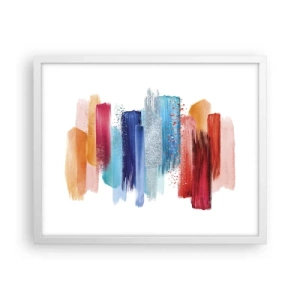 Poszter fekete keretben - Fel és le - 50x40 cm