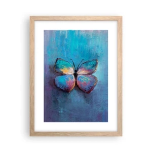 Poszter világos tölgy keretben - Teljes pompájában - 30x40 cm