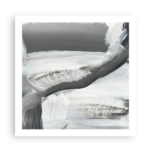 Poszter - Határozott mozgással - 60x60 cm