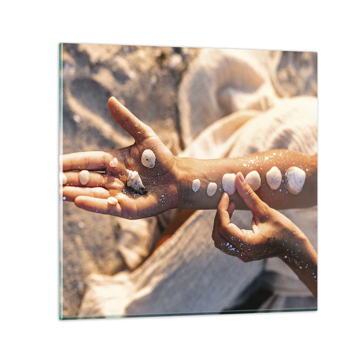 Üveg kép - Szépség egy karnyújtásnyira - 60x60 cm