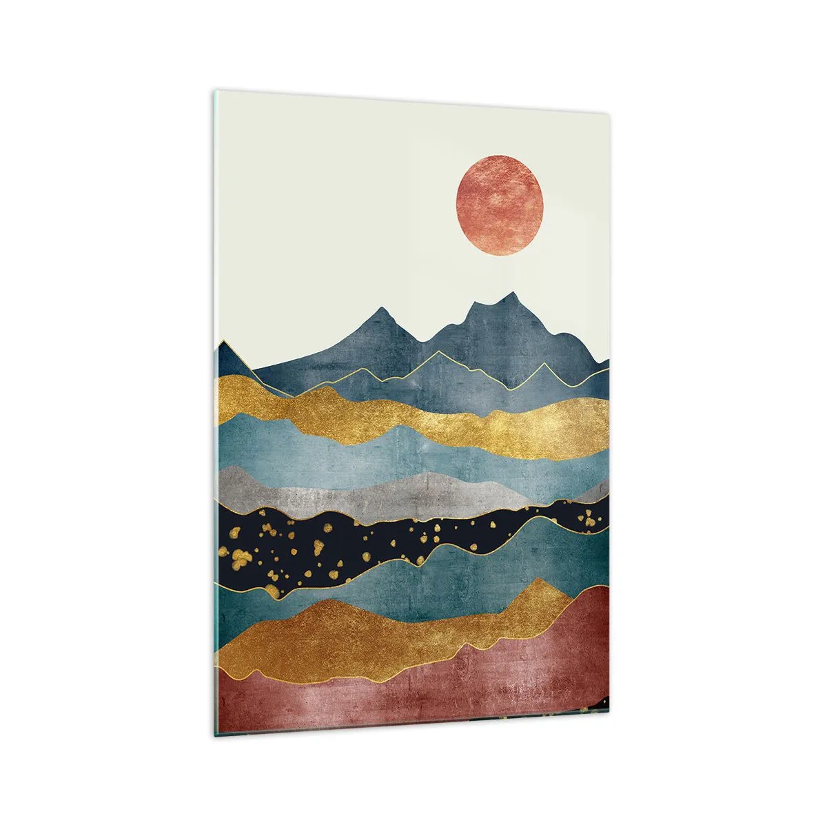 Üveg kép - A világ keresztmetszete - 70x100 cm