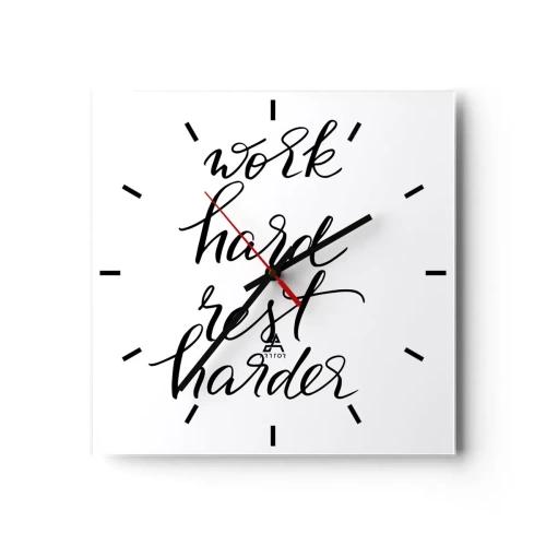 Falióra, Óra - Élet egyensúly - 30x30 cm