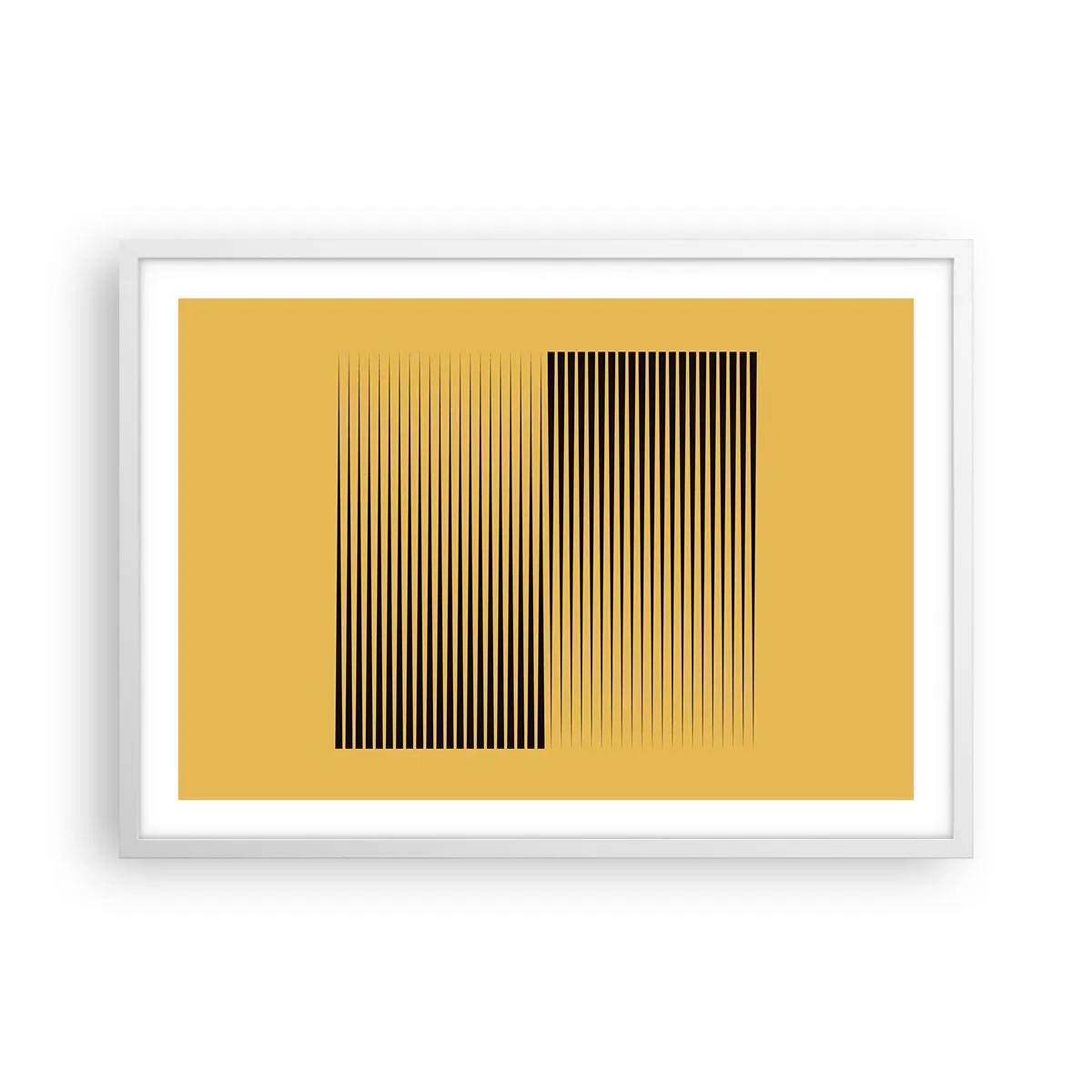 Poszter fekete keretben - Az ellentétek négyzete - 70x50 cm