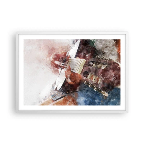 Poszter fekete keretben - És mit gondolsz róla? - 70x50 cm