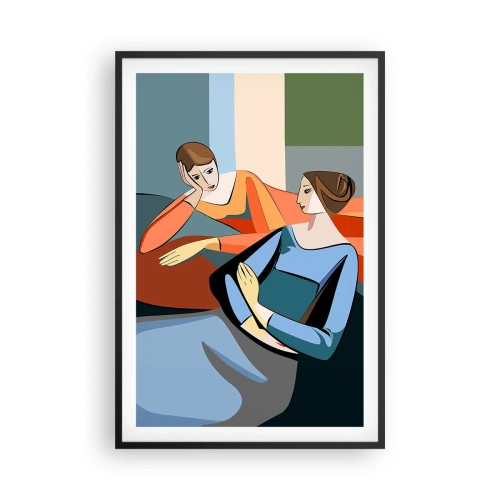 Poszter fehér keretben - A bizalmak pillanata - 61x91 cm