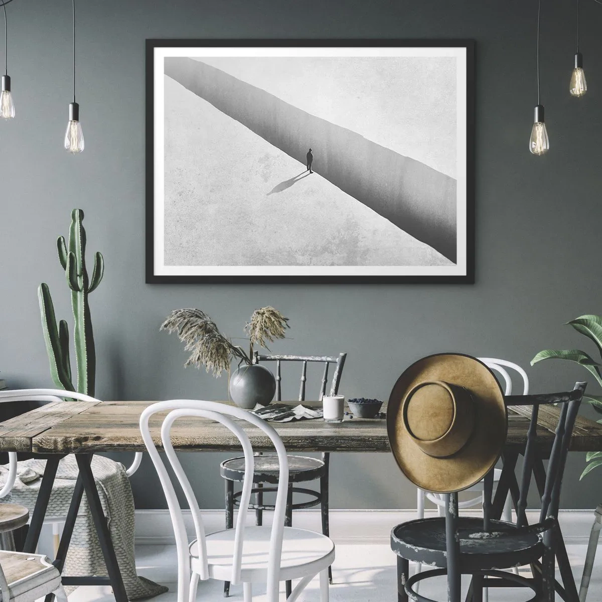 Poszter fehér keretben - Fényes célpont - 91x61 cm