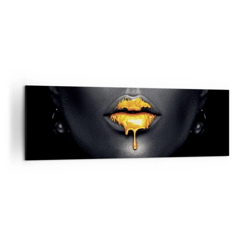 Vászonkép - Aranyszájú - 160x50 cm