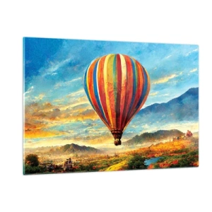 Üveg kép - A csendben többet látsz - 120x80 cm