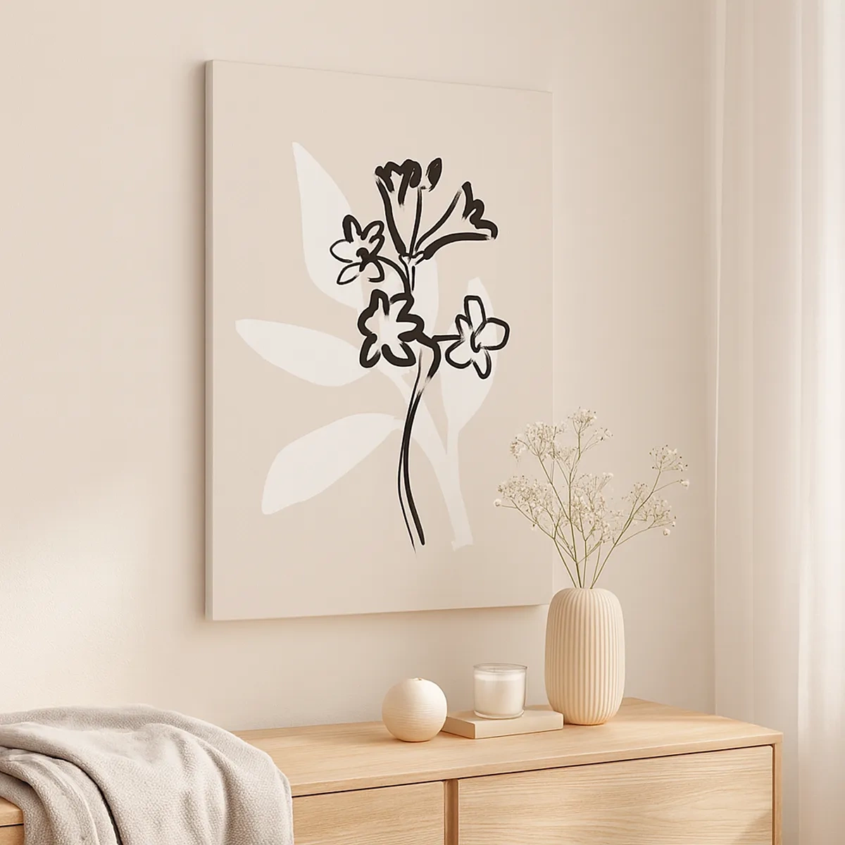 Vászonkép - Vázlat egy herbáriumhoz - 50x70 cm