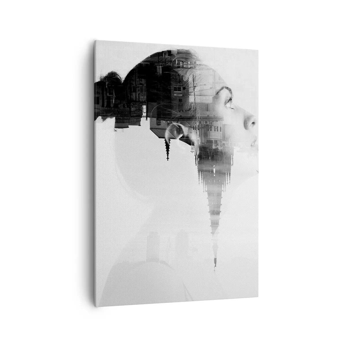 Vászonkép - Az üveg mind a két oldalán - 70x100 cm