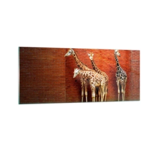 Üveg kép - Láttok akácot? - 100x40 cm