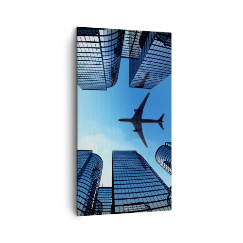 Vászonkép - Kilátás az üveg szurdokból - 45x80 cm