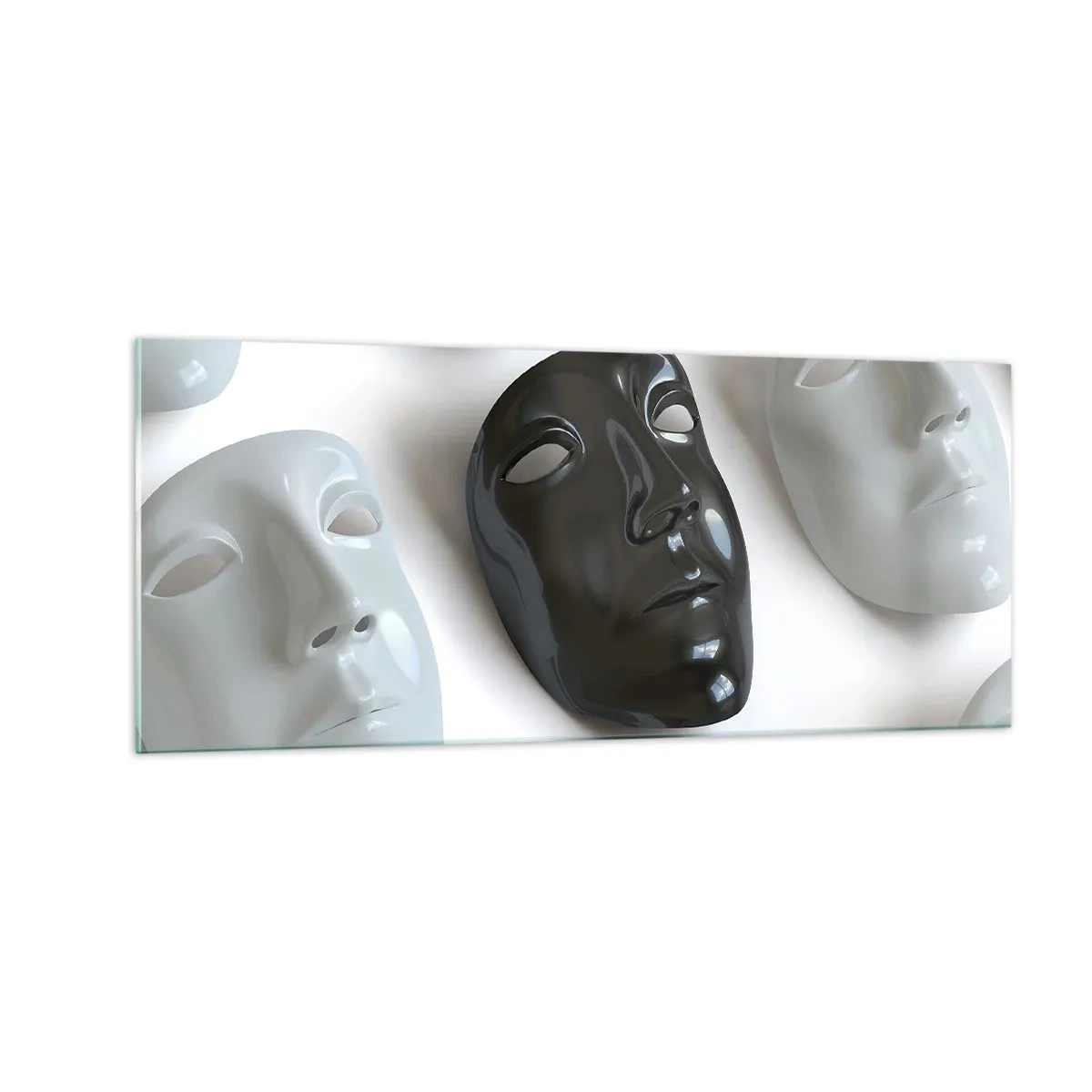 Üveg kép - Hogyan lehet kitűnni? - 100x40 cm