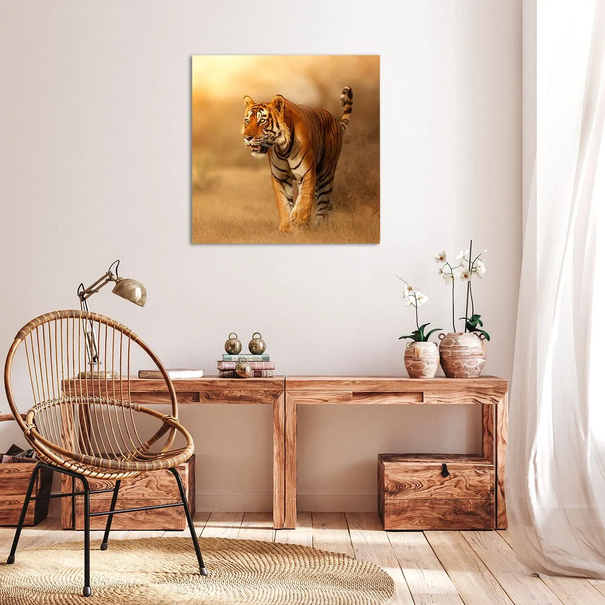 Vászonkép - A támadás előtt - 40x40 cm