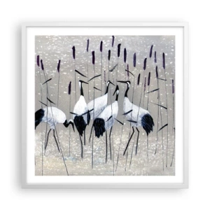 Poszter fekete keretben - A sajátjaik között - 60x60 cm