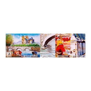 Fotótapéta Minta Standard Eco - Az idejük soha nem múlik - Város, Párizs, Építészet - 100x30 cm