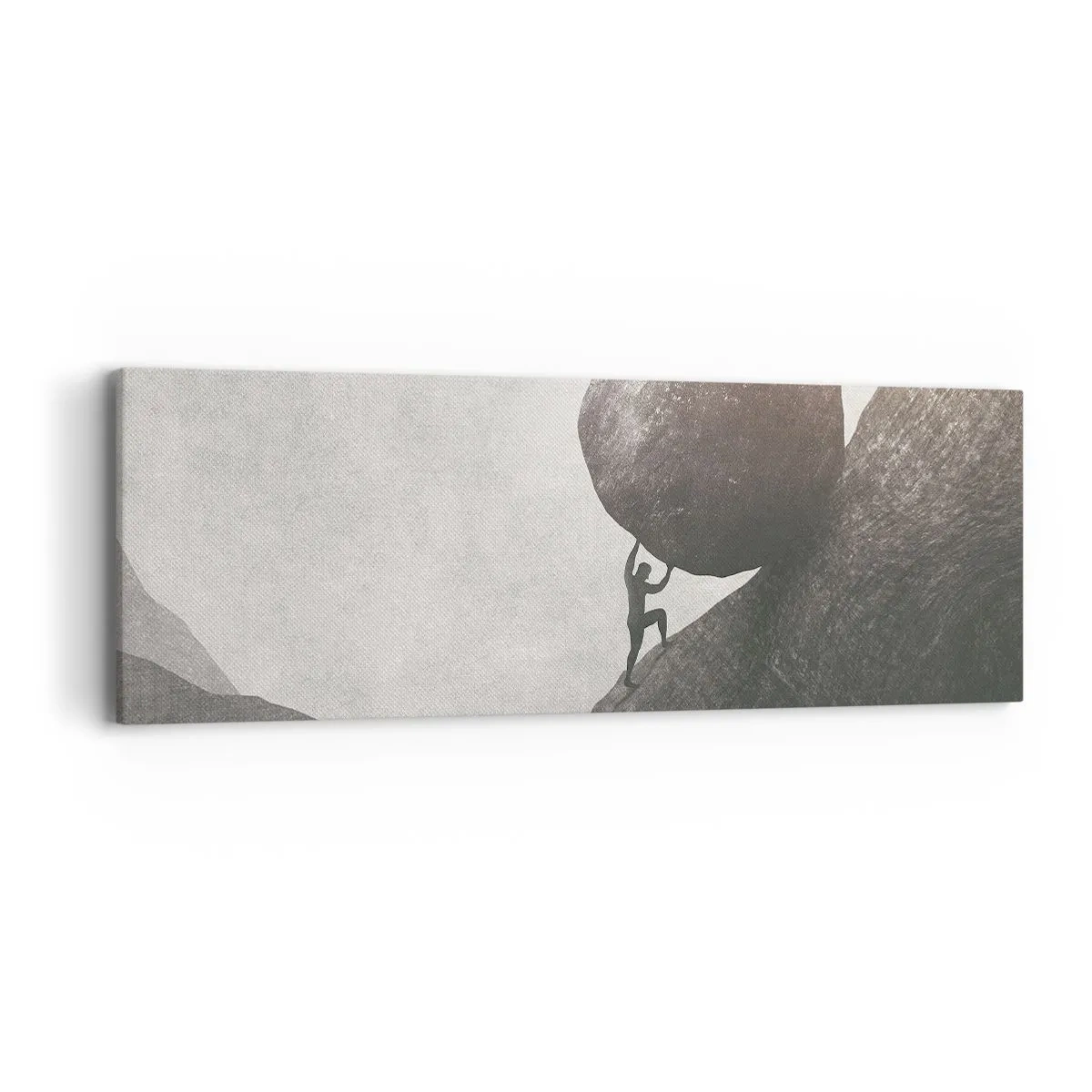 Vászonkép - Hiszek minden remény ellenére  - 90x30 cm