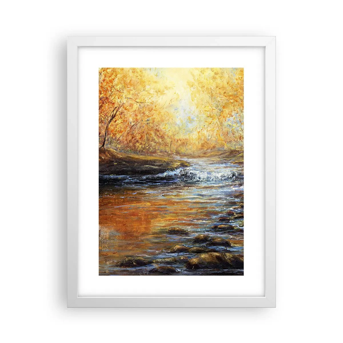 Poszter fekete keretben - Az Arany Patak - 30x40 cm