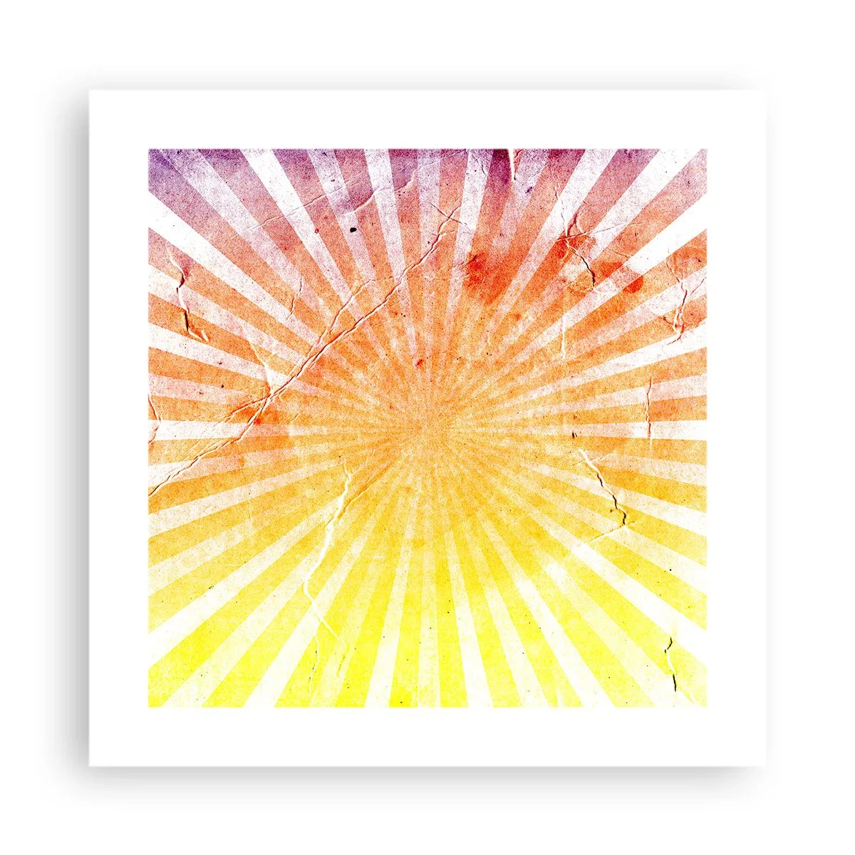 Poszter - Napkelte és napnyugta - 40x40 cm