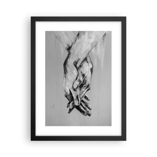 Poszter fehér keretben - Kezdet… - 30x40 cm