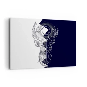 Vászonkép - Az ellentétek harca és egysége - 100x70 cm