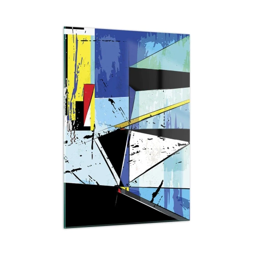Üveg kép - Szögből nézni a világot... - 50x70 cm
