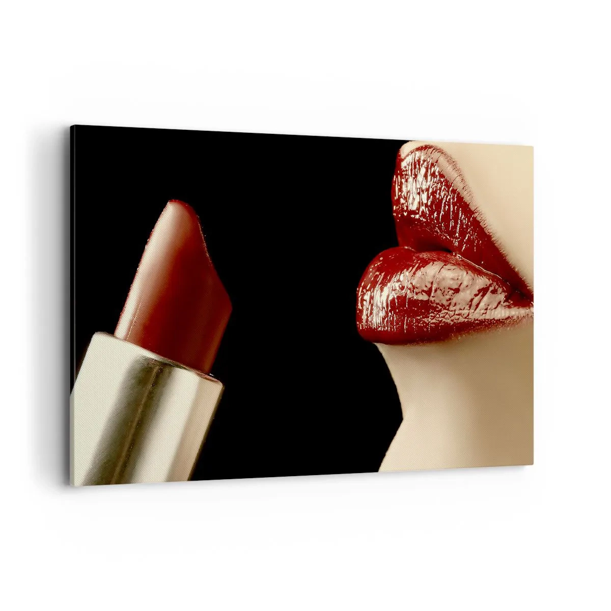 Vászonkép - A kármin érzékisége és ragyogása - 120x80 cm